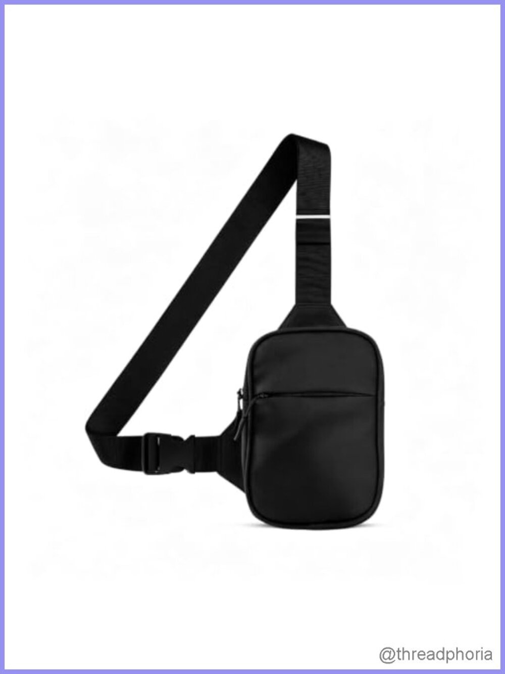 Waterproof Crossbody Sling Bag Unisex Mini Chest Pack Adjustable Strap